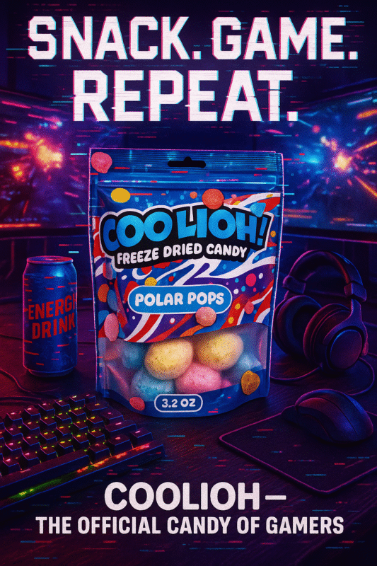 Coolioh Candy For gamers